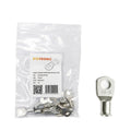 10 pack of 10mm² tinned copper bellmouth lugs with M6 stud hole and one loose lug