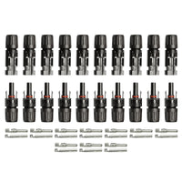 10 Pack of Exotronic Solar Connector Pairs