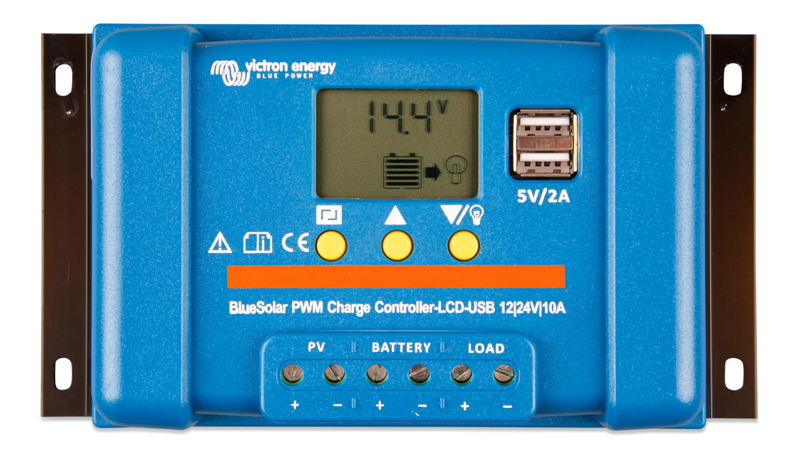 Victron 12/24V 10A BlueSolar PWM-LCD & USB Solar Charge Controller