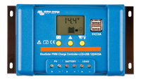 Victron 12/24V 5A BlueSolar PWM-LCD & USB Solar Charge Controller