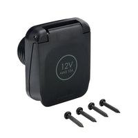 Scanstrut 12V power outlet with four included mounting screws