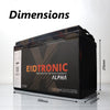 Exotronic 12V 180Ah Alpha IP67 Smart Bluetooth Lithium Battery