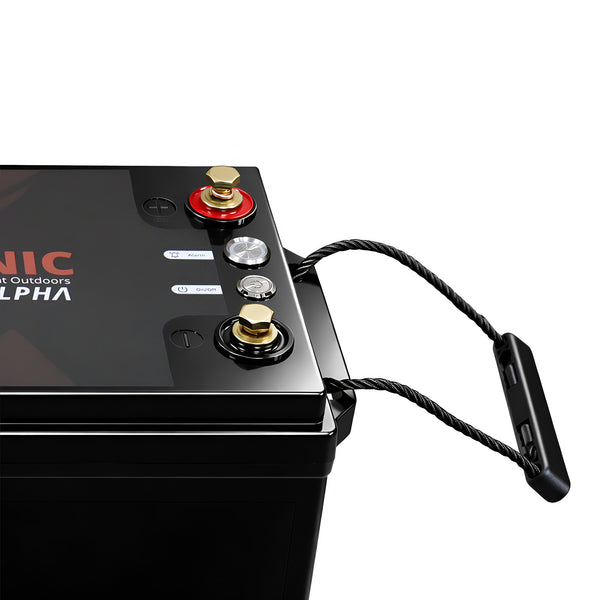 Exotronic 12V 400Ah Alpha IP67 Smart Bluetooth Lithium Battery
