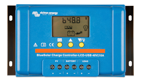 Victron 48V 10A BlueSolar PWM-LCD&USB Solar Charge Controller