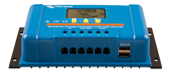 Victron 48V 10A BlueSolar PWM-LCD&USB Solar Charge Controller