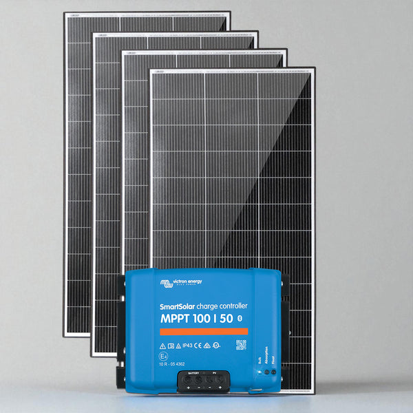 Exotronic 4x 200w Solar Panel & Victron SmartSolar MPPT 100/50 Bundle