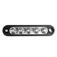 Top-down view of black 150A busbar featuring five silver M6 terminal studs
