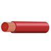Cutaway view of 6 B&S red single core automotive cable showing multi-stranded copper conductors