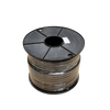 100m roll of 6 B&S twin core automotive cable wound on a black plastic spool