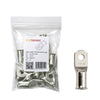 10 pack of 70mm² tinned copper bellmouth lugs with M8 stud hole and one loose lug