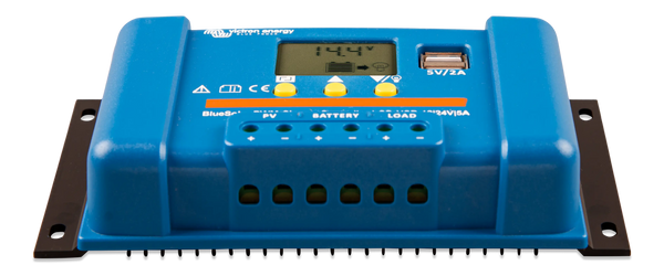 Victron 12/24V 5A BlueSolar PWM-LCD & USB Solar Charge Controller
