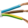 2.5mm² 3 Core Black Flexible Mains Cable per Metre Main Image