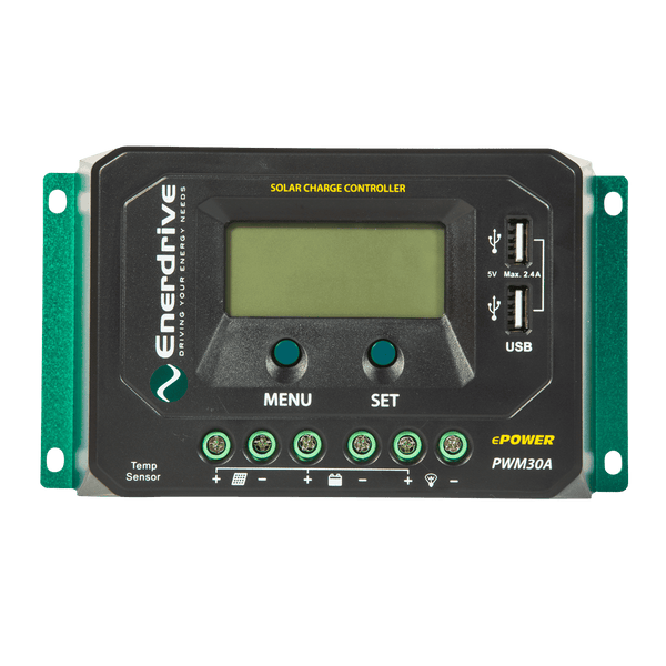 Enerdrive PWM 30A ePower Solar Charge Controller Main Image