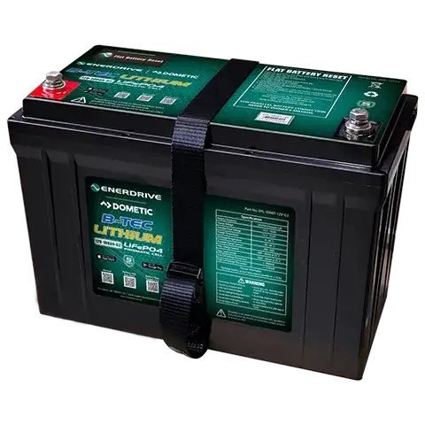 Enerdrive B-TEC 12V 100Ah LiFePO4 G2 Lithium Battery Main Image