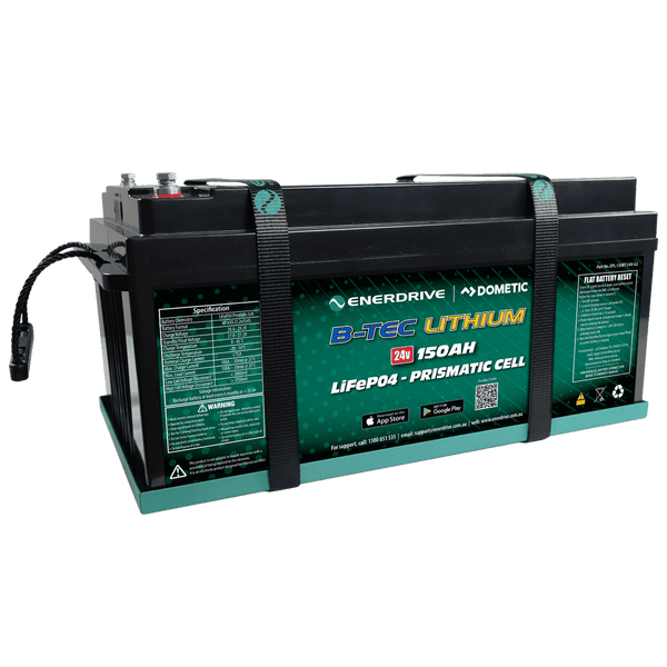 Enerdrive 24V 150Ah ePower B-TEC Lithium Battery Gen2Main Image