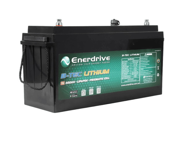 Enerdrive 12V 200Ah ePower B-TEC Lithium Battery G2 Main Image