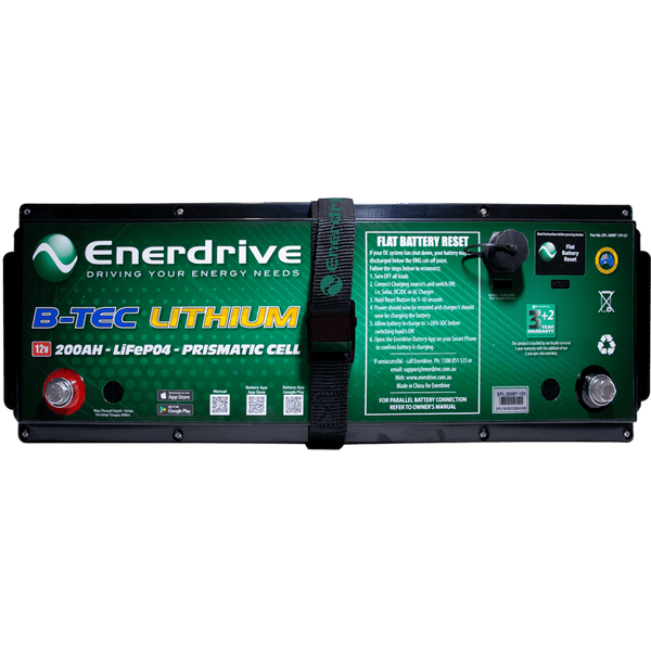Enerdrive 12V 200Ah ePower B-TEC Lithium Battery G2 4