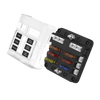 Exotronic 6 Blade Fuse Holder w/ Negative Bus Bar & Cover Main Image