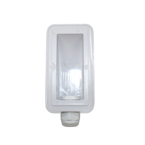 Exotronic 1 Gland White Cable Entry Cover (Lightweight ABS) 3