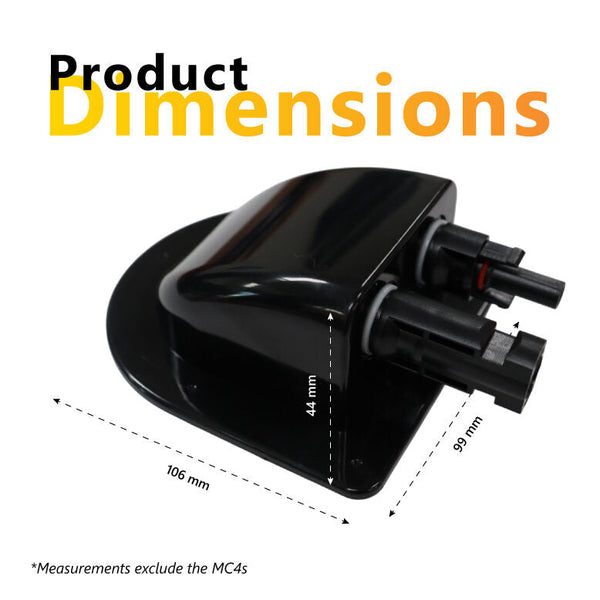 Exotronic MC4 Connector Cable Entry Cover 4