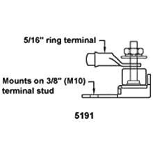 Exotronic MRBF Terminal Fuse Block With Cover 7