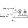 Exotronic MRBF Dual Terminal Fuse Block With Cover 5