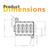 Exotronic 4 Way Midi Fuse Holder With Cover 4