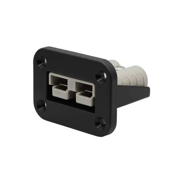 Exotronic Flush Mount 50A Anderson Plug Panel w/ 50A Grey Anderson Plug