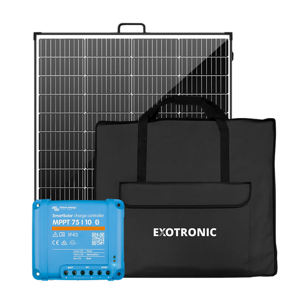 exotronic-24v-200w-portable-folding-solar-panel-victron-smart-solar-charge-controller-75-15