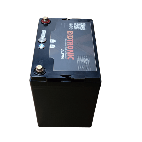 Exotronic 12V 100Ah Alpha Bluetooth Lithium Battery 6