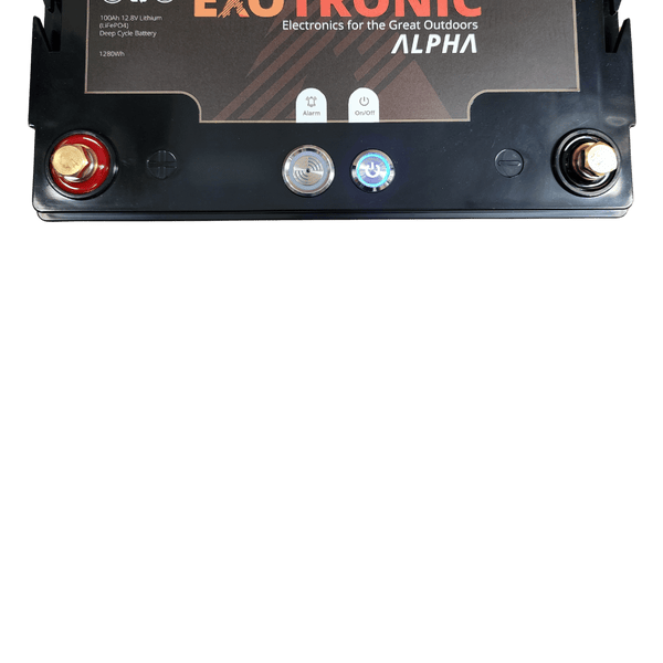 Exotronic 12V 100Ah Alpha Bluetooth Lithium Battery 2
