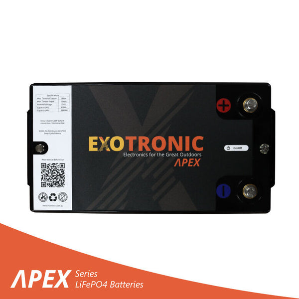 Exotronic 12V 300Ah Apex IP67 Smart Bluetooth Lithium Battery3