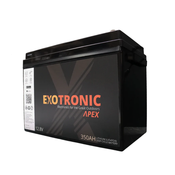 Exotronic 12V 350Ah Apex IP67 Smart Bluetooth Lithium Battery Main Image