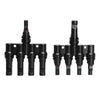 Exotronic 4 to 1 'h' Branch Joiner MC4 Compatible Connector Pair 1
