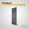 Exotronic 70W (Narrow) Fixed Solar Panel 3