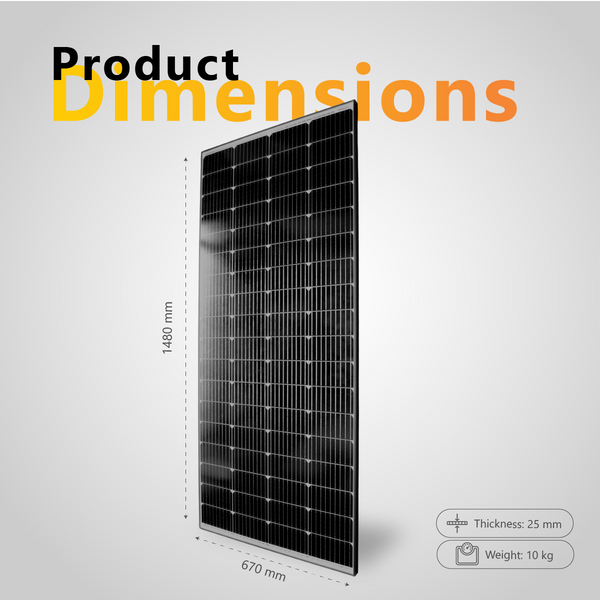 Exotronic 200W Fixed Solar Panel 6