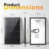 Exotronic 100W Fusion Fixed Solar Panel