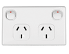 Power Point Double Pole 10Amp GPO Outlet Main Image