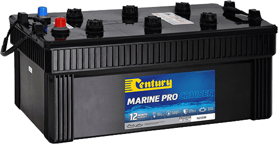 Century 12V 200Ah Marine Pro Cruiser 1200 CCA Battery Main Image