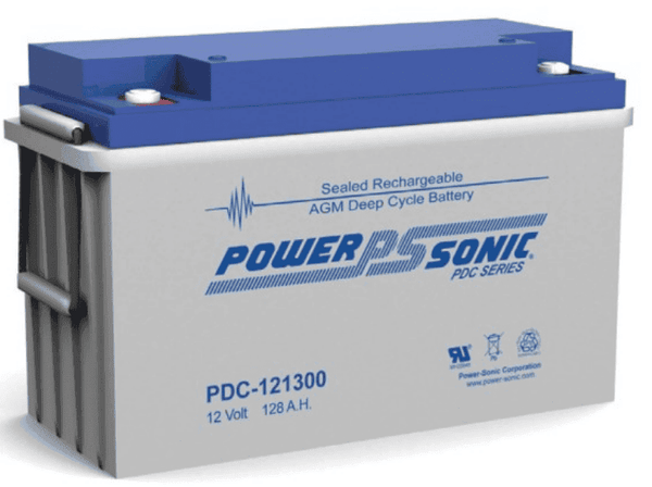 Power-Sonic 12V 128Ah AGM Deep Cycle Battery Main Image