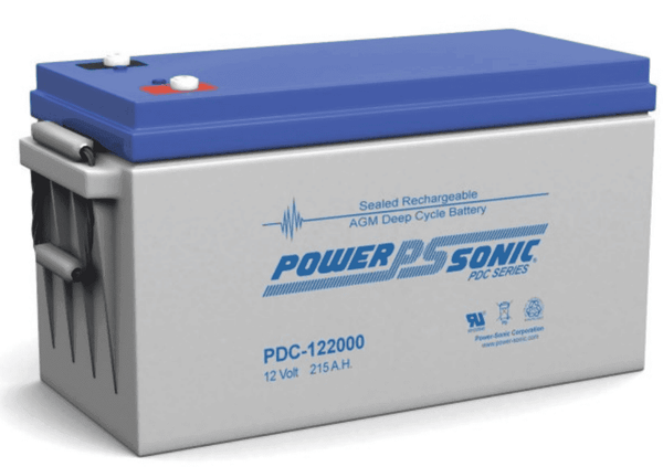 Power-Sonic 12V 215Ah AGM Deep Cycle Battery Main Image