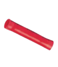 Hellermann Tyton Red Butt Splice In-line Crimp Connectors Main Image