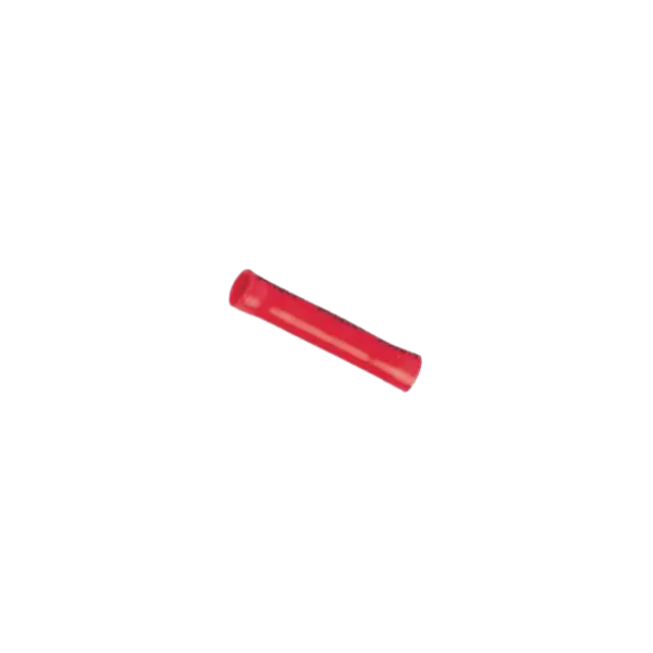 Hellermann Tyton Red Butt Splice In-line Crimp Connectors Main Image