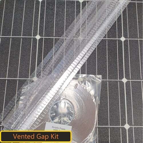 430W Vented Gap Kit - 30x Half Polycarbonate Strips and 2 rolls of VHB Acrylic Tape Main Image