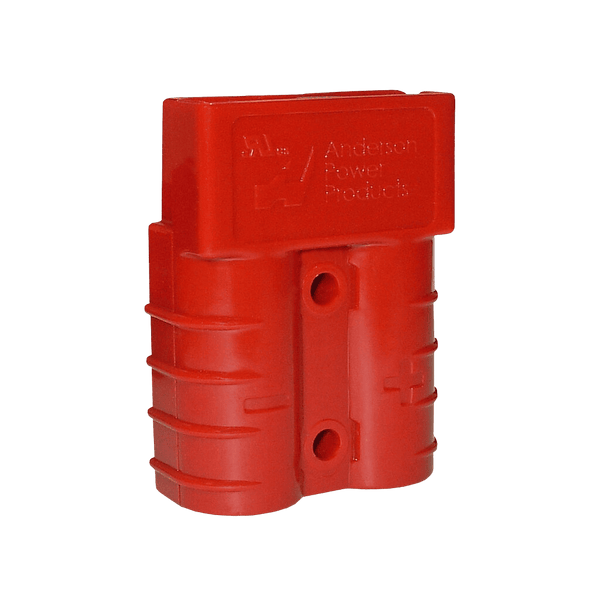 Genuine 50A Red Anderson Plug Connector with 6AWG Contacts 1