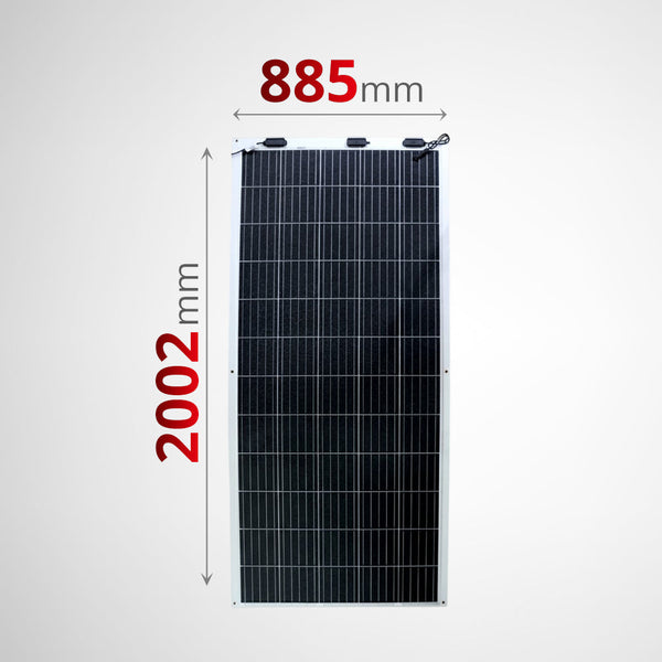 Sunman eArc 310W Flexible Solar Panel with Eyelets