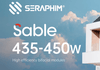 Seraphim Sable TOPCon Series 440W - Black Fixed Frame Solar Panel 1