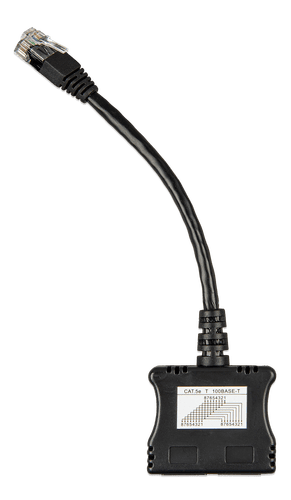 Victron RJ45-splitter 1xRJ45 male/15cm cable/2xRJ45 female 2