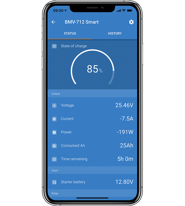 Victron Grey Smart BMV-712 Battery Monitor 4