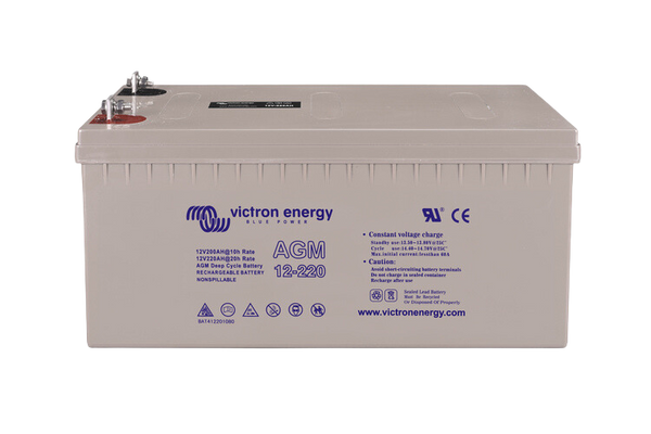 Victron 12V 220Ah AGM Deep Cycle Battery 1